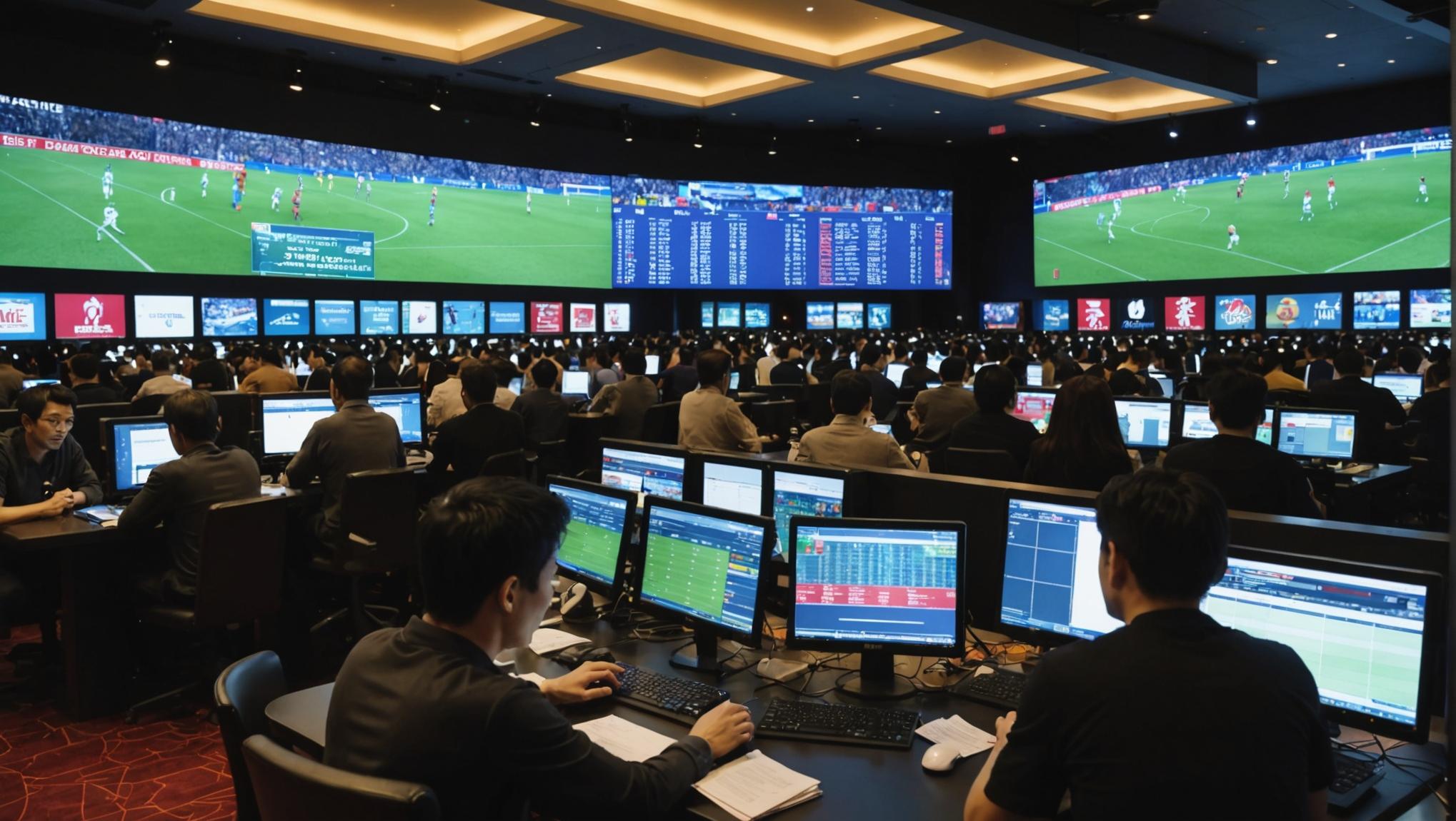 Chọn sảnh cược và đặt cược